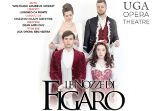 figaro poster graphic with people and words