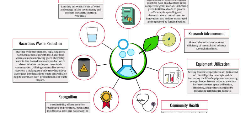 diagram graphic with text and illustrations related to sustainability