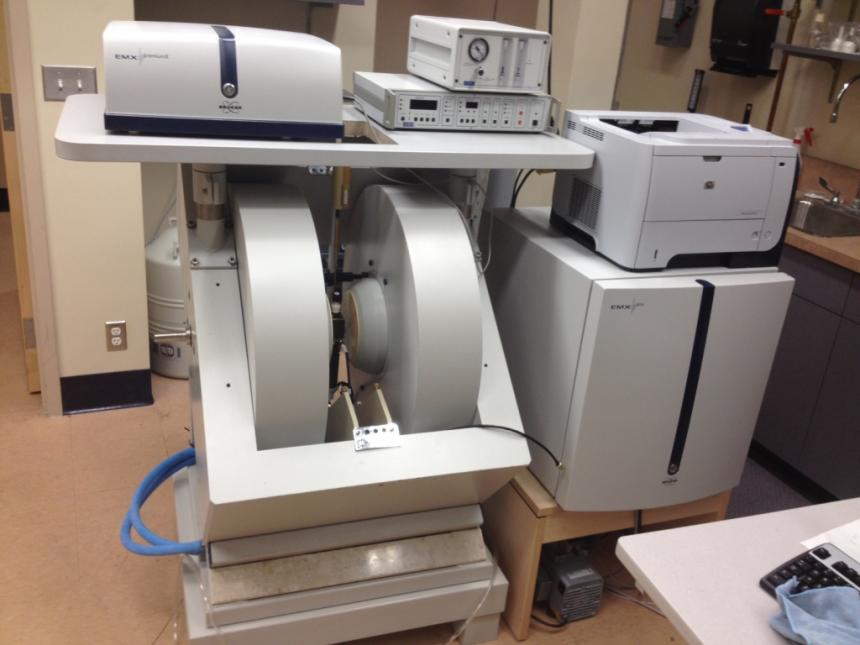 A state of the art EPR spectrometer will soon be available for use at UGA.