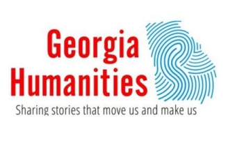 logo graphic with thumbprint of the state of Georgia