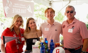 photo of four people