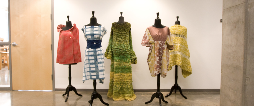 Lamar Dodd School of Art: Fabric Design Dresses and Jackets on Display