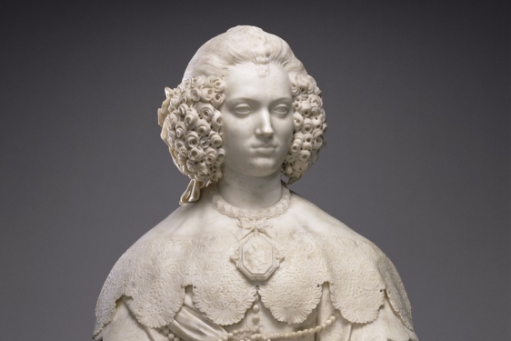 photo of Baroque style bust statue