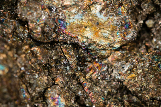 photo of mineral deposit