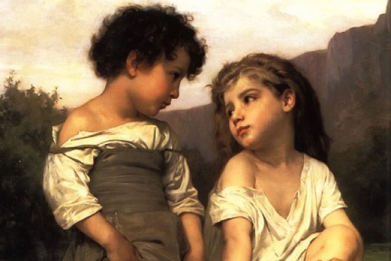 painting of children
