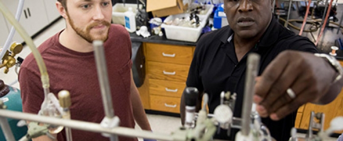 photo of two men in a lab