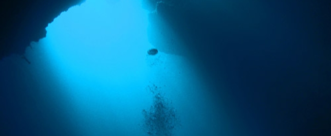 photo of blue hole point, palau