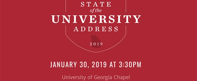 white text graphic on red with state of Georgia shape