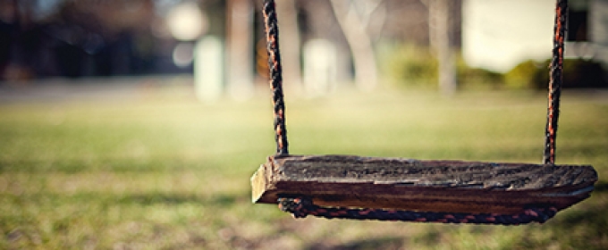 photo of empty swing
